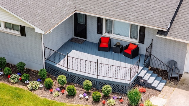 881 Garver Rd, Monroe, OH 45044 - view of wooden terrace