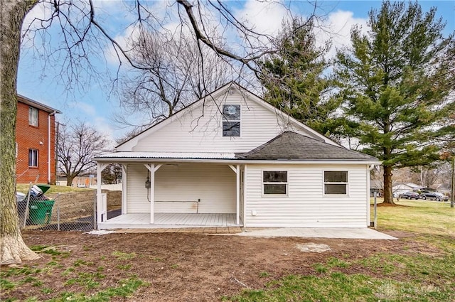 1601 Rausch Ave, Dayton, OH 45432 - back of house featuring a porch