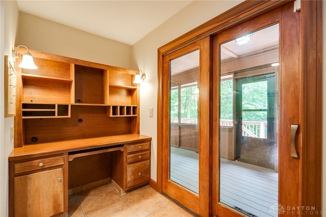 4911 Arabian Dr, Fairborn, OH 45324 - unfurnished office with light tile patterned flooring