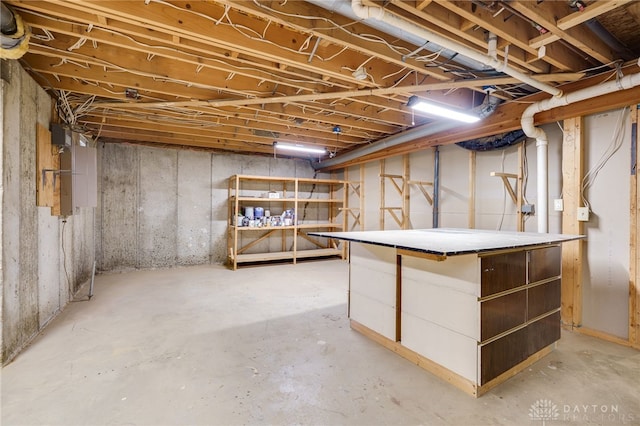 4911 Arabian Dr, Fairborn, OH 45324 - view of unfinished below grade area