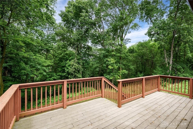 4911 Arabian Dr, Fairborn, OH 45324 - view of wooden terrace