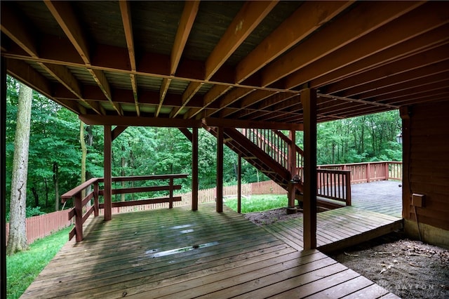 4911 Arabian Dr, Fairborn, OH 45324 - view of deck