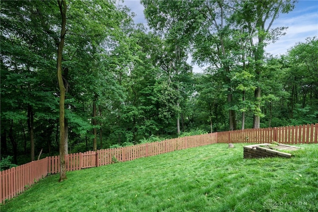 4911 Arabian Dr, Fairborn, OH 45324 - view of fenced backyard
