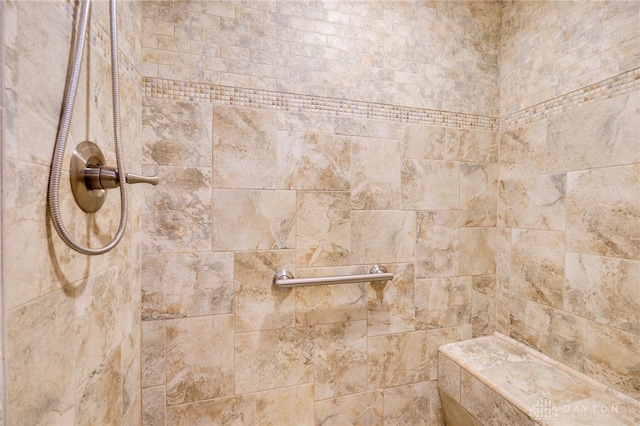 4911 Arabian Dr, Fairborn, OH 45324 - bathroom view of tiled shower