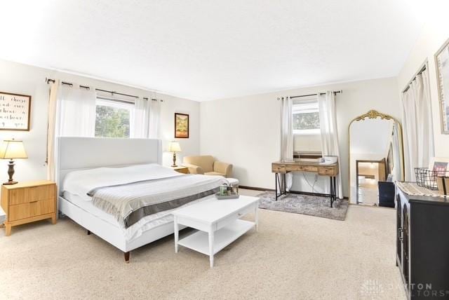 116 Whisman Dr, Middletown, OH 45042 - bedroom with multiple windows and light carpet