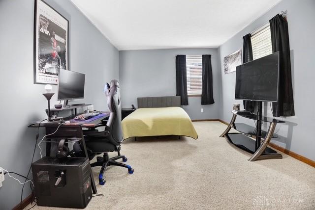 116 Whisman Dr, Middletown, OH 45042 - bedroom with carpet floors and a desk