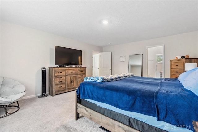 805 Marshall Dr, Xenia, OH 45385 - bedroom featuring light carpet and baseboards