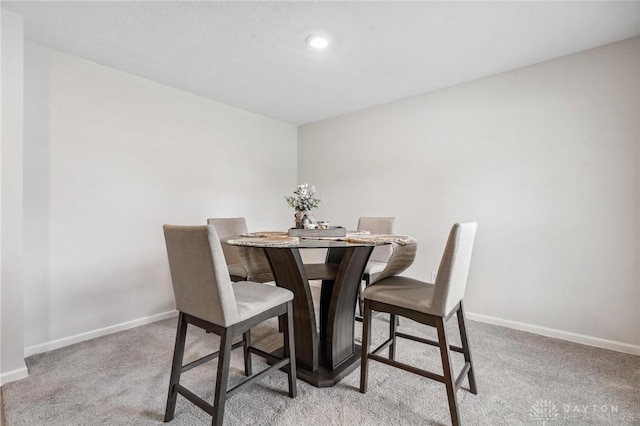 805 Marshall Dr, Xenia, OH 45385 - dining space featuring light colored carpet and recessed lighting