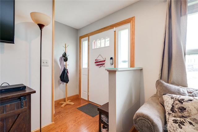 4930 Wildoak Ct, Dayton, OH 45424 - entrance foyer with healthy amount of natural light and light wood-style floors