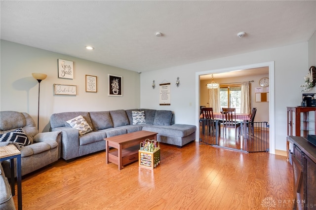 4930 Wildoak Ct, Dayton, OH 45424 - living area with light wood finished floors and recessed lighting