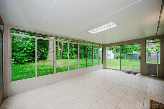 995 Wren Ct, Monroe, OH 45050 - unfurnished sunroom with tile patterned floors