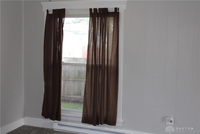 302 W 1st St, Arcanum, OH 45304 - detailed view of baseboards and baseboard heating