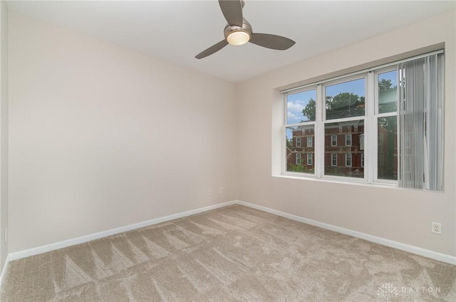 964 Auburnview Dr Unit 3E, Cincinnati, OH 45206 - carpeted spare room with baseboards and a ceiling fan