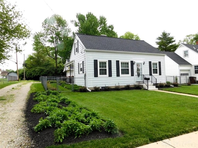 316 Center St, Lebanon, OH 45036 - view of front of home with driveway and roof with shingles