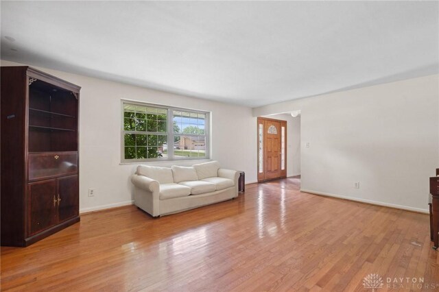 1620 Ambridge Rd, Dayton, OH 45459 - living area with light wood finished floors and baseboards
