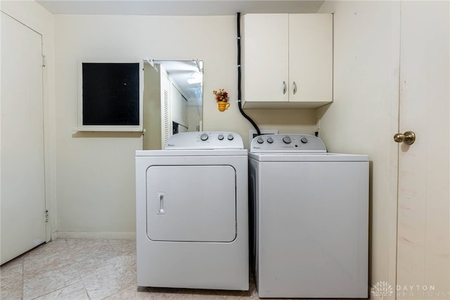 9131 Shawhan Dr, Centerville, OH 45458 - laundry room with independent washer and dryer and cabinet space