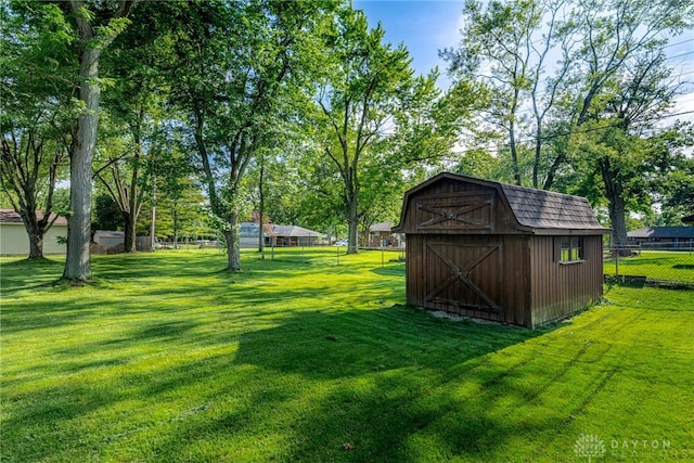 9131 Shawhan Dr, Centerville, OH 45458 - view of yard with a storage unit