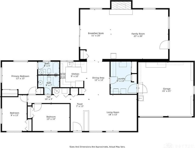 9131 Shawhan Dr, Centerville, OH 45458 - view of floor plan / room layout