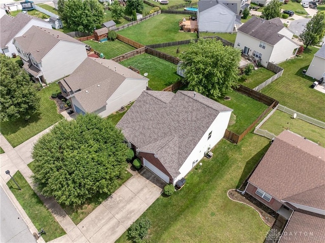 160 Worthington Dr, Germantown, OH 45327 - aerial perspective of suburban area