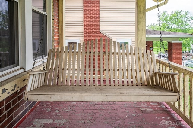 246 N D St, Hamilton, OH 45013 - view of wooden deck