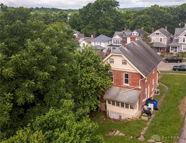 246 N D St, Hamilton, OH 45013 - aerial view of residential area