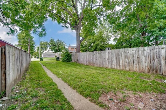 2341 E 5th St, Dayton, OH 45403 - view of fenced backyard