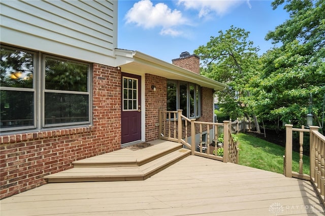 356 Saint James Pl, Springboro, OH 45066 - view of wooden deck