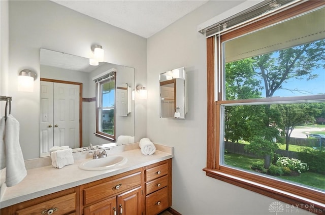 356 Saint James Pl, Springboro, OH 45066 - bathroom with healthy amount of natural light and vanity