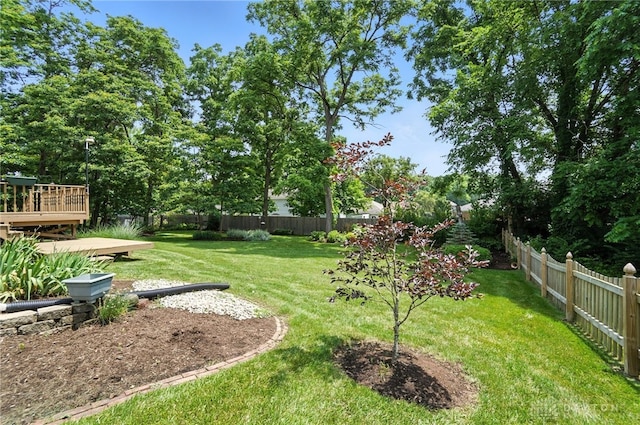 356 Saint James Pl, Springboro, OH 45066 - fenced backyard with a deck