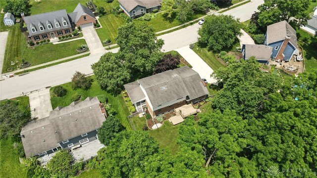 356 Saint James Pl, Springboro, OH 45066 - aerial perspective of suburban area