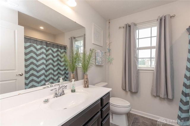 2225 Cold Stream Dr, Clearcreek Twp, OH 45458 - bathroom featuring toilet and vanity