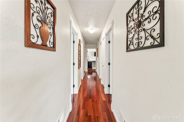 255 Belle Watlin Ct, Dayton, OH 45434 - corridor with dark wood-style floors