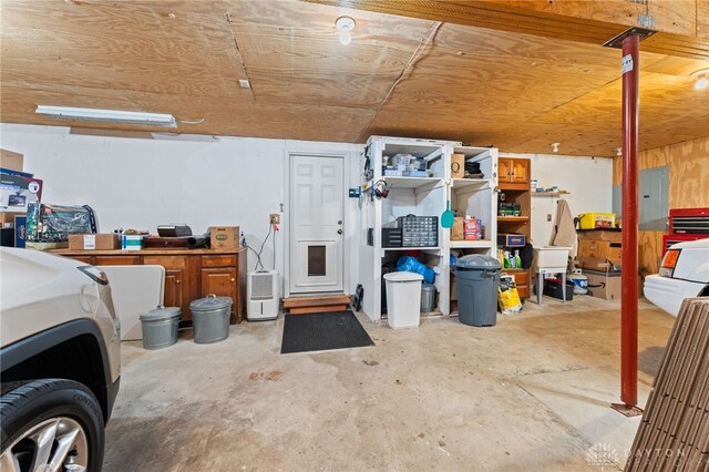 255 Belle Watlin Ct, Dayton, OH 45434 - garage with electric panel