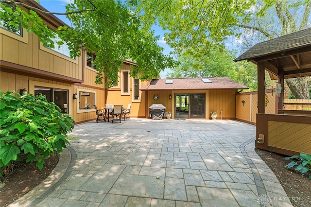 255 Belle Watlin Ct, Dayton, OH 45434 - view of patio with a grill and outdoor dining space