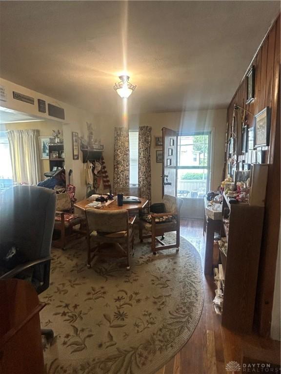 373 Walnut St, Xenia, OH 45385 - dining room featuring wood finished floors and healthy amount of natural light