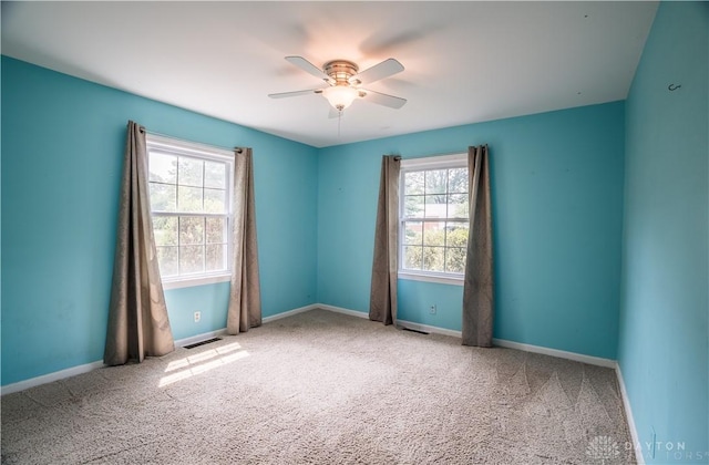 187 Cheltenham Dr, Washington Twp, OH 45459 - unfurnished room featuring a ceiling fan and carpet floors