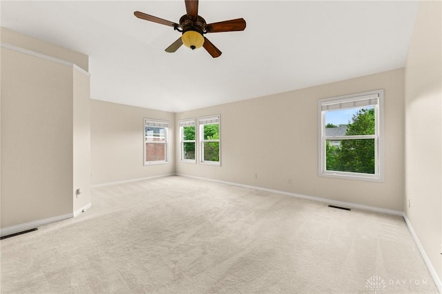 9764 Olde Georgetown Way, Dayton, OH 45458 - carpeted spare room with baseboards and a ceiling fan