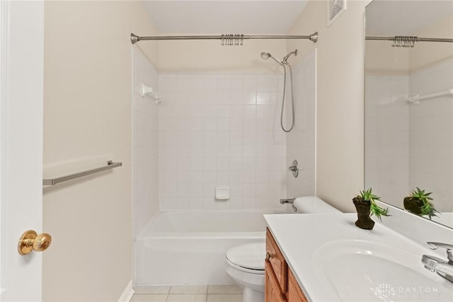 9764 Olde Georgetown Way, Dayton, OH 45458 - full bath with vanity, tub / shower combination, and tile patterned floors