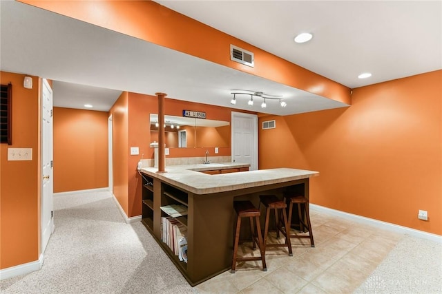 9764 Olde Georgetown Way, Dayton, OH 45458 - indoor wet bar featuring baseboards