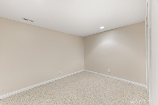 9764 Olde Georgetown Way, Dayton, OH 45458 - carpeted empty room with baseboards and recessed lighting