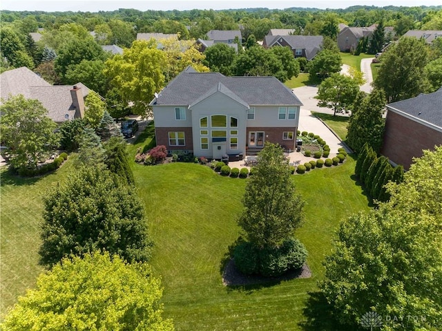 9764 Olde Georgetown Way, Dayton, OH 45458 - aerial view of property and surrounding area