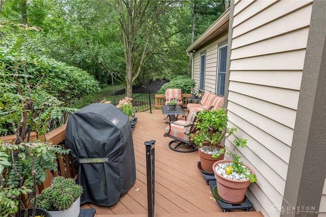 866 Deer Run Rd, Centerville, OH 45459 - deck with area for grilling