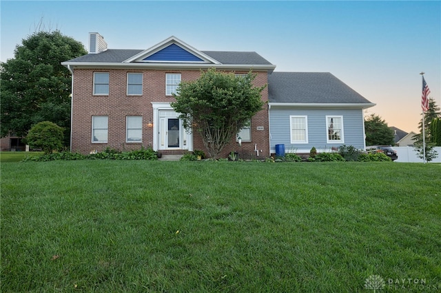 2610 Yorktown Ct, Beavercreek, OH 45434 - view of front of property featuring a chimney and brick siding