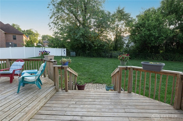 2610 Yorktown Ct, Beavercreek, OH 45434 - wooden terrace featuring a fenced backyard