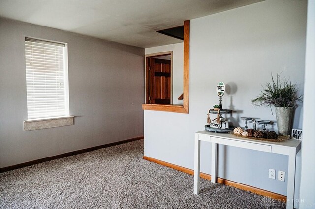 916 Wilson Rd, Troy, OH 45373 - corridor with carpet flooring and baseboards