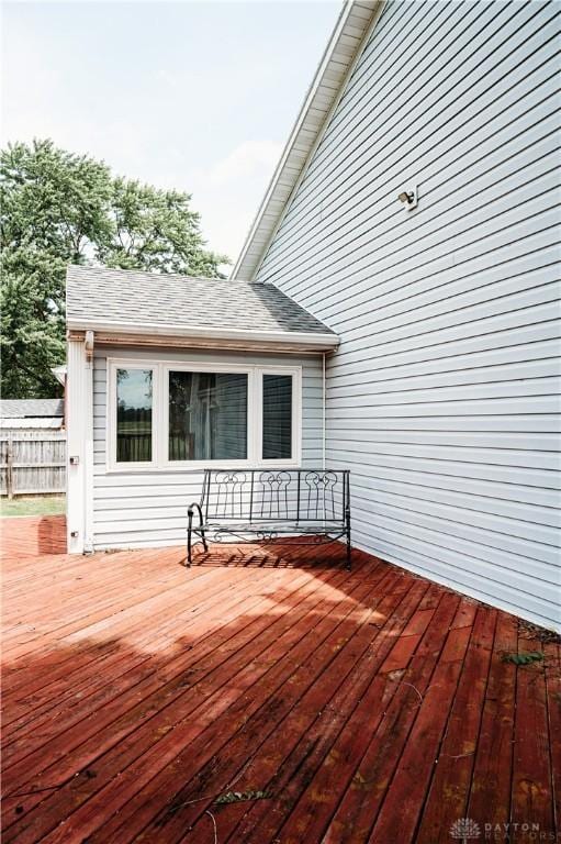 916 Wilson Rd, Troy, OH 45373 - view of wooden deck