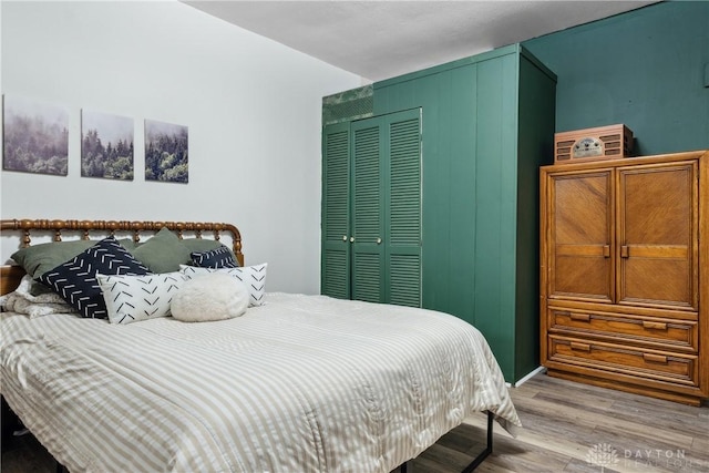 711 E 2nd St, Xenia, OH 45385 - bedroom featuring a closet and light wood finished floors