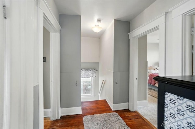 2344 Quatman Ave, Norwood, OH 45212 - hallway featuring dark wood-style flooring