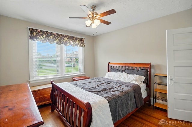 2344 Quatman Ave, Norwood, OH 45212 - bedroom featuring wood finished floors and ceiling fan
