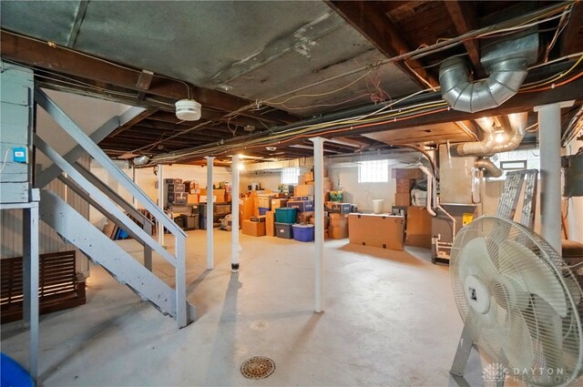 2344 Quatman Ave, Norwood, OH 45212 - basement featuring stairs